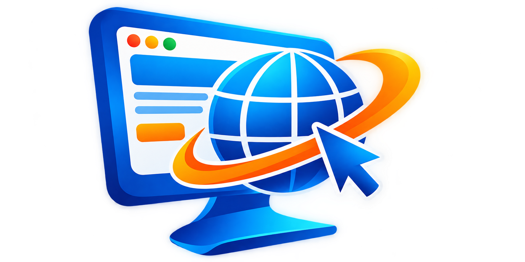 BlueWeb Création logo